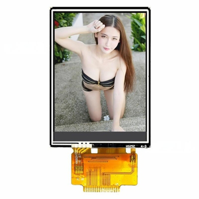 2.4 inch UART HMI TFT LCD Module IPS 300 brightness 240X320 Pixels